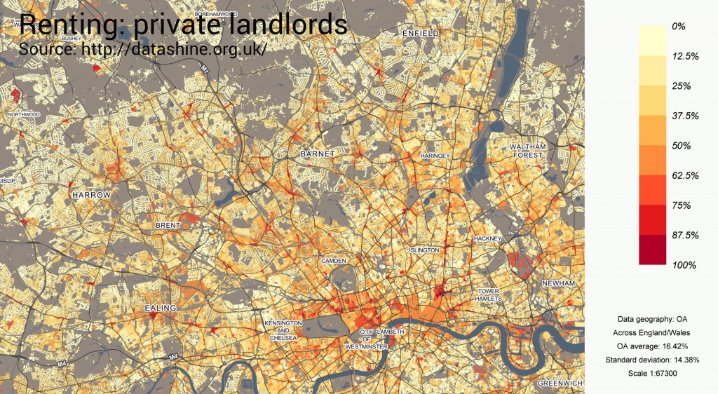 map - private renting