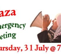 Emergency meeting on Gaza: Haringey 31st July