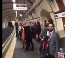Video: Kentish Town tube gets funky